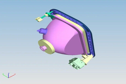 Head Lamp Left Hand Side - TATA 813
