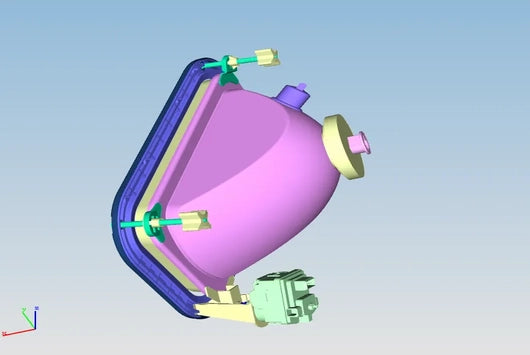 Head Lamp Left Hand Side - TATA 407