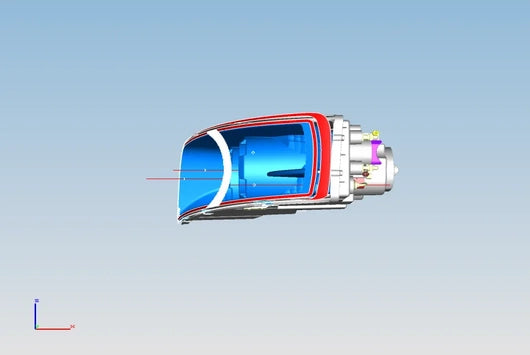 Head Lamp Left Hand Side - TATA PRIMA 2523
