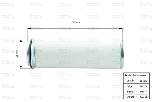 Air Filter Element(Primary) - TATA 407