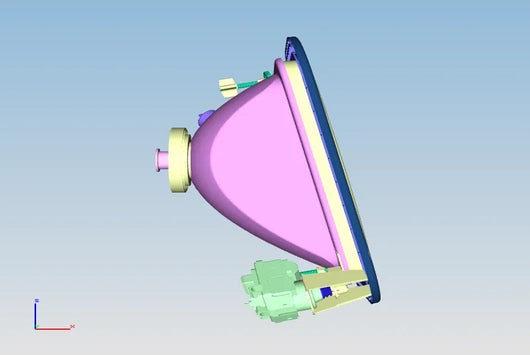 Head Lamp Left Hand Side - TATA 407