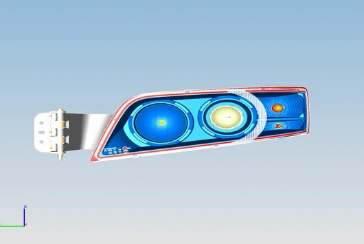 Head Lamp Left Hand Side - TATA PRIMA 2528