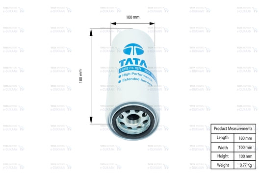 Oil Filter Element - TATA 912 BUS