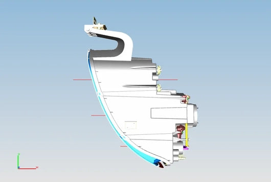 Head Lamp Left Hand Side - TATA PRIMA 2528