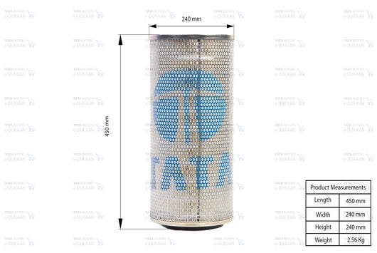 Air Filter Element(Primary) - TATA 813