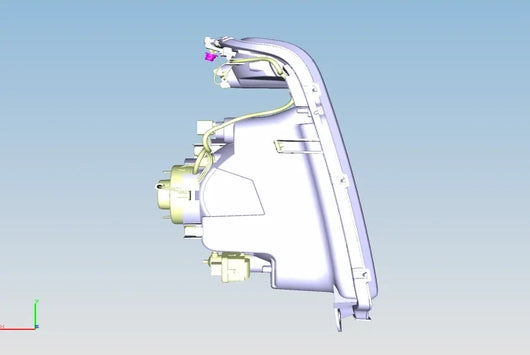 Head Lamp Right Hand Side - TATA SIGNA 1618
