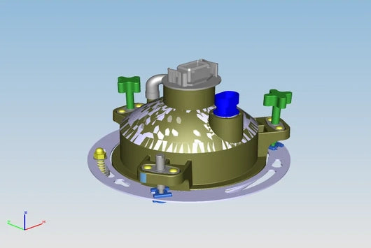 Head Lamp Left Hand Side - TATA 912 BUS