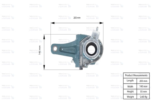 Auto Slack Adjsuter Front - TATA 713