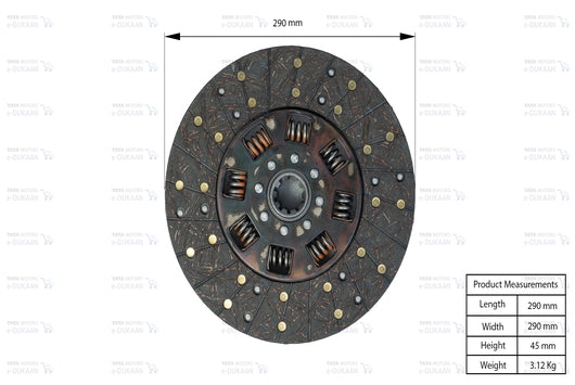 Clutch Disc - TATA 909 BUS