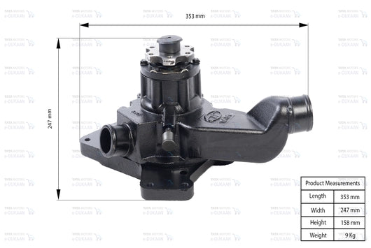 Water Pump Assy - TATA 709
