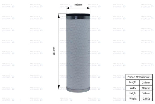 Air Filter Element(Safety) - TATA 909 BUS