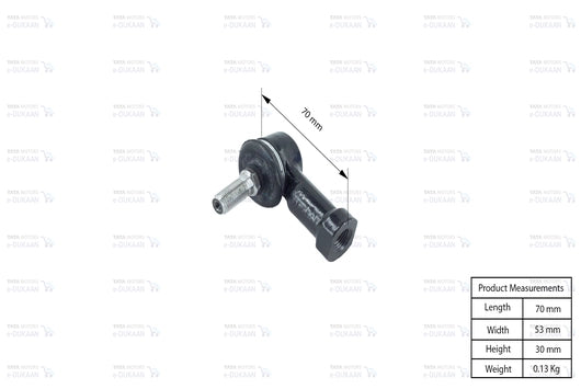 Assy Ball Joint Rh Threads - TATA 2518