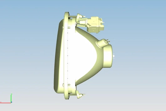 Head Lamp Left Hand Side - TATA 2518