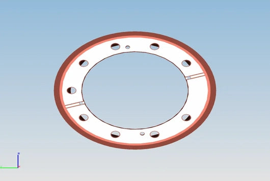 Brake Drum Front - TATA 2518