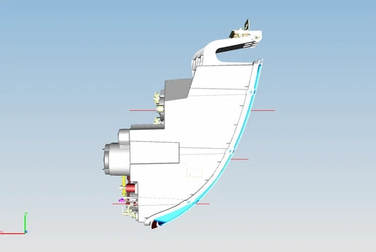 Head Lamp Left Hand Side - TATA PRIMA 2528