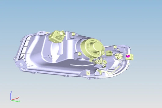 Head Lamp Right Hand Side - TATA SIGNA 1618