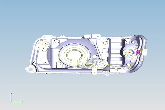 Head Lamp Right Hand Side - TATA SIGNA 1618