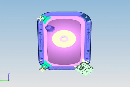 Head Lamp Left Hand Side - TATA 407