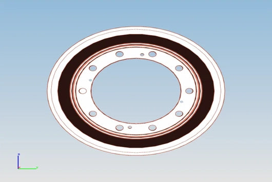 Brake Drum Front - TATA 2518
